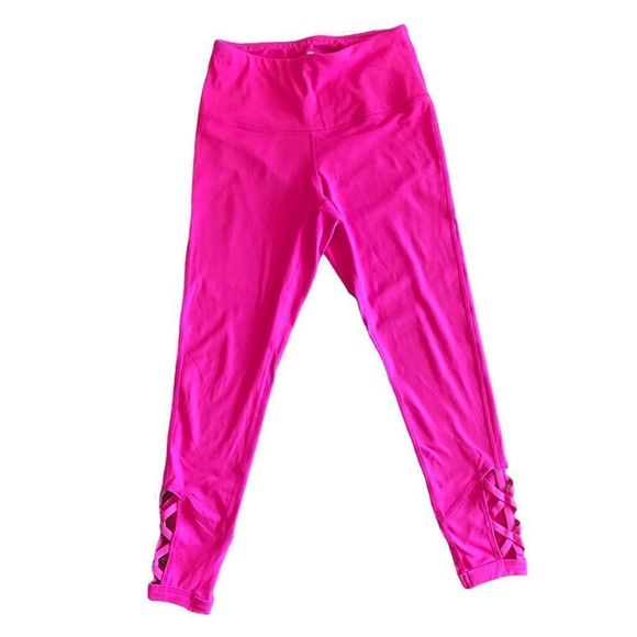 Yogalicous hot pink leggings || size Small - Picture 1 of 4